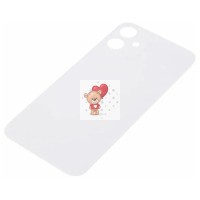 Задняя крышка для iPhone 12 mini Белый (стекло, широкий вырез под камеру, логотип) Задняя крышка для iPhone 12 mini Белый (стекло, широкий вырез под камеру, логотип)