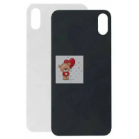 Задняя крышка для iPhone Xs Max Белый (стекло, широкий вырез под камеру, логотип) Задняя крышка для iPhone Xs Max Белый (стекло, широкий вырез под камеру, логотип)