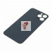 Задняя крышка для iPhone 12 Pro Max Золото (стекло, широкий вырез под камеру, логотип)