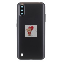 Задняя крышка для Samsung A015F (A01) Черный Задняя крышка для Samsung A015F (A01) Черный