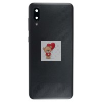 Задняя крышка для Samsung A022G (A02) Черный