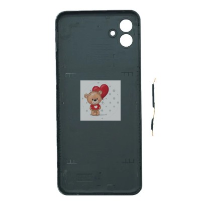 Задняя крышка для Samsung A045F (A04) Черный Задняя крышка для Samsung A045F (A04) Черный