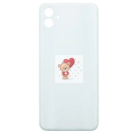 Задняя крышка для Samsung A045F (A04) Белый Задняя крышка для Samsung A045F (A04) Белый