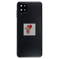 Задняя крышка для Samsung A127F (A12 Nacho) Черный