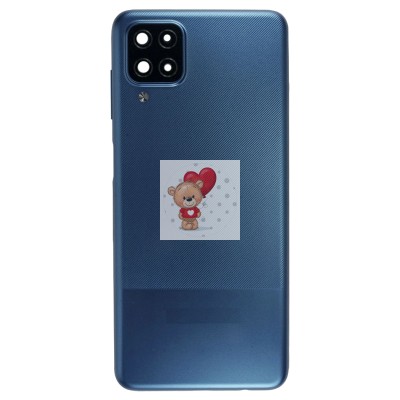 Задняя крышка для Samsung A127F (A12 Nacho) Синий