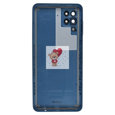 Задняя крышка для Samsung A127F (A12 Nacho) Синий