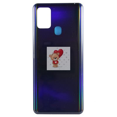 Задняя крышка для Samsung A217F (A21s) Черный