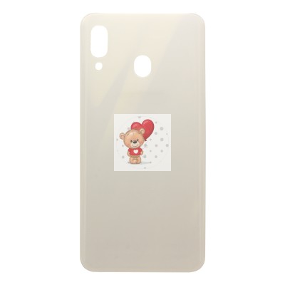Задняя крышка для Samsung A305F (A30) Белый Задняя крышка для Samsung A305F (A30) Белый