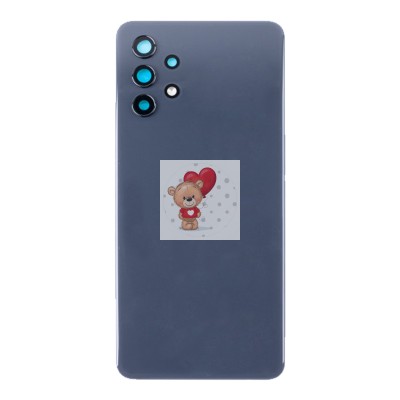 Задняя крышка для Samsung A325F (A32) Черный - Премиум Задняя крышка для Samsung A325F (A32) Черный - Премиум