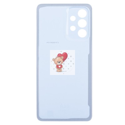Задняя крышка для Samsung A336B (A33 5G) Голубой