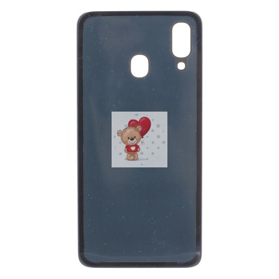 Задняя крышка для Samsung A405F (A40) Черный Задняя крышка для Samsung A405F (A40) Черный