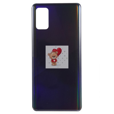 Задняя крышка для Samsung A415F (A41) Черный