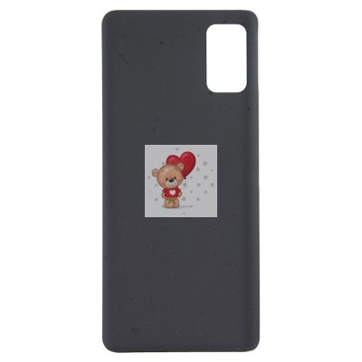 Задняя крышка для Samsung A415F (A41) Черный