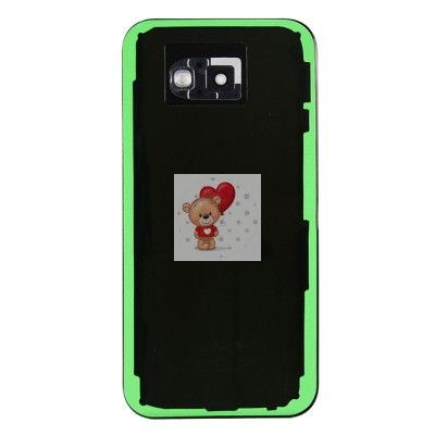 Задняя крышка для Samsung A520F (A5 2017) Черный - Премиум