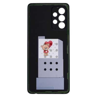 Задняя крышка для Samsung A525F (A52) Черный