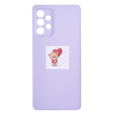 Задняя крышка для Samsung A525F (A52) Фиолетовый Задняя крышка для Samsung A525F (A52) Фиолетовый