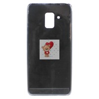 Задняя крышка для Samsung A530F (A8 2018) Черный