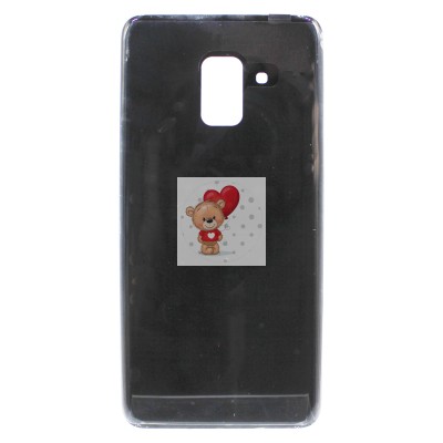 Задняя крышка для Samsung A530F (A8 2018) Черный Задняя крышка для Samsung A530F (A8 2018) Черный