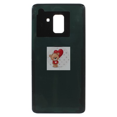 Задняя крышка для Samsung A530F (A8 2018) Черный