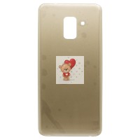 Задняя крышка для Samsung A530F (A8 2018) Золото