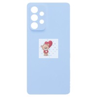 Задняя крышка для Samsung A536B (A53 5G) Голубой Задняя крышка для Samsung A536B (A53 5G) Голубой