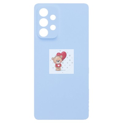 Задняя крышка для Samsung A536B (A53 5G) Голубой