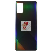 Задняя крышка для Samsung A715F (A71) Черный Задняя крышка для Samsung A715F (A71) Черный