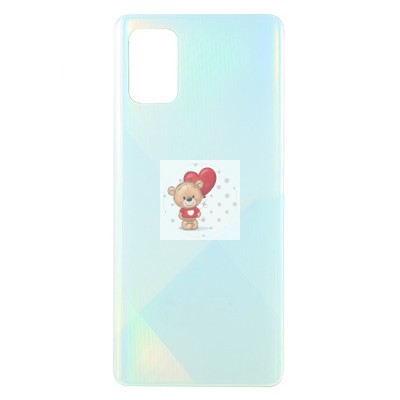Задняя крышка для Samsung A715F (A71) Голубой