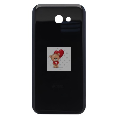 Задняя крышка для Samsung A720F (A7 2017) Черный