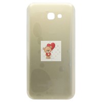 Задняя крышка для Samsung A720F (A7 2017) Золото