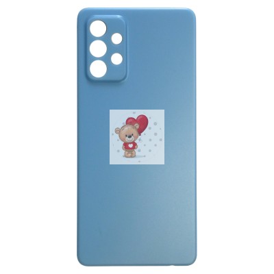 Задняя крышка для Samsung A725F (A72) Синий