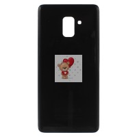 Задняя крышка для Samsung A730F (A8+ 2018) Черный