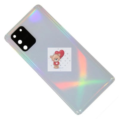 Задняя крышка для Samsung G770F (S10 Lite) Белый - Премиум