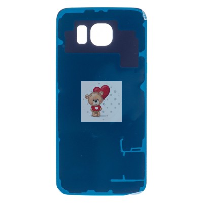 Задняя крышка для Samsung G920FD (S6 Duos) Синий