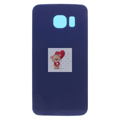 Задняя крышка для Samsung G925F (S6 Edge) Синий