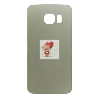 Задняя крышка для Samsung G925F (S6 Edge) Золото