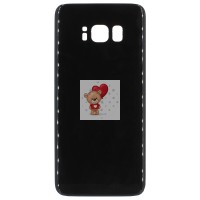 Задняя крышка для Samsung G950F (S8) Черный - Премиум