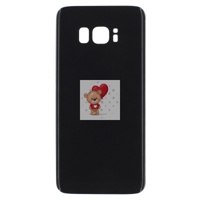 Задняя крышка для Samsung G950F (S8) Черный - Премиум