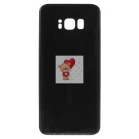 Задняя крышка для Samsung G955F (S8+) Черный Задняя крышка для Samsung G955F (S8+) Черный