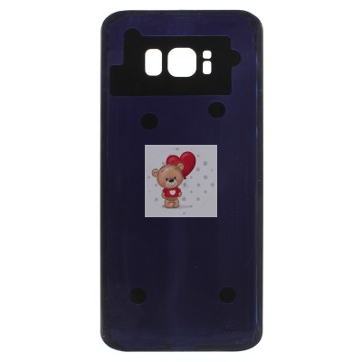 Задняя крышка для Samsung G955F (S8+) Черный Задняя крышка для Samsung G955F (S8+) Черный