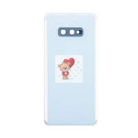 Задняя крышка для Samsung G970F (S10e) Белый - Премиум Задняя крышка для Samsung G970F (S10e) Белый - Премиум