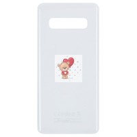 Задняя крышка для Samsung G975F (S10+) Белый Задняя крышка для Samsung G975F (S10+) Белый