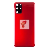 Задняя крышка для Samsung G985F (S20+) Красный - Премиум