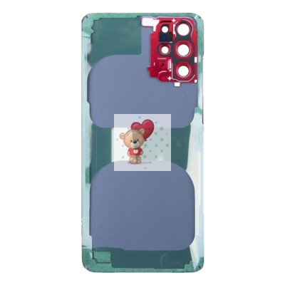 Задняя крышка для Samsung G985F (S20+) Красный - Премиум