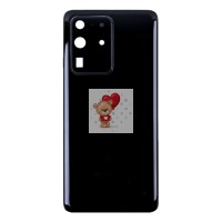 Задняя крышка для Samsung G988B (S20 Ultra) Черный - Премиум Задняя крышка для Samsung G988B (S20 Ultra) Черный - Премиум