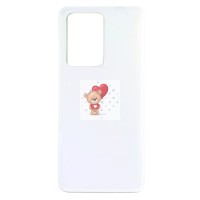 Задняя крышка для Samsung G988B (S20 Ultra) Белый Задняя крышка для Samsung G988B (S20 Ultra) Белый