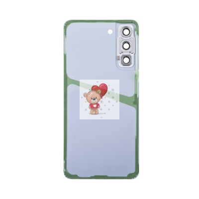 Задняя крышка для Samsung G990B (S21 FE) Белый - Премиум