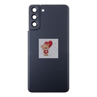 Задняя крышка для Samsung G996B (S21+) Черный - Премиум Задняя крышка для Samsung G996B (S21+) Черный - Премиум