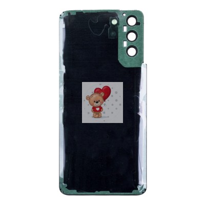 Задняя крышка для Samsung G996B (S21+) Черный - Премиум Задняя крышка для Samsung G996B (S21+) Черный - Премиум