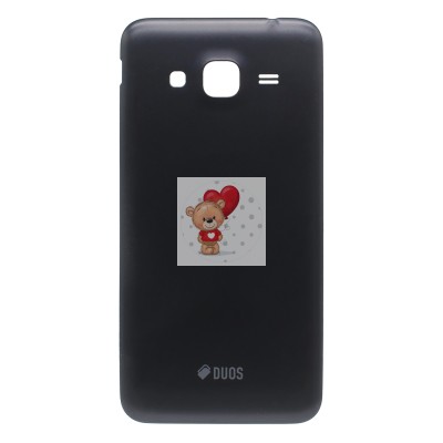 Задняя крышка для Samsung J320F (J3 2016) Черный